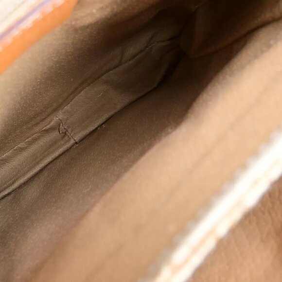 authenticity guaranteed CELINE Logo Macadam 2Way Shoulder Hand Bag - Picture 14 of 16